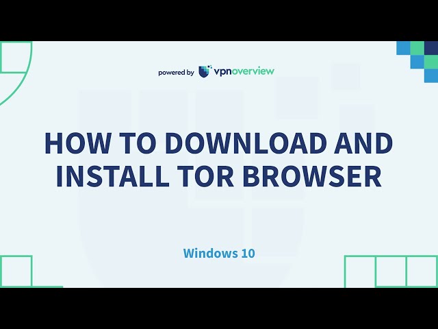 How To Download and Install The Tor Browser | Tutorial #tor #vpnoverview #tutorial