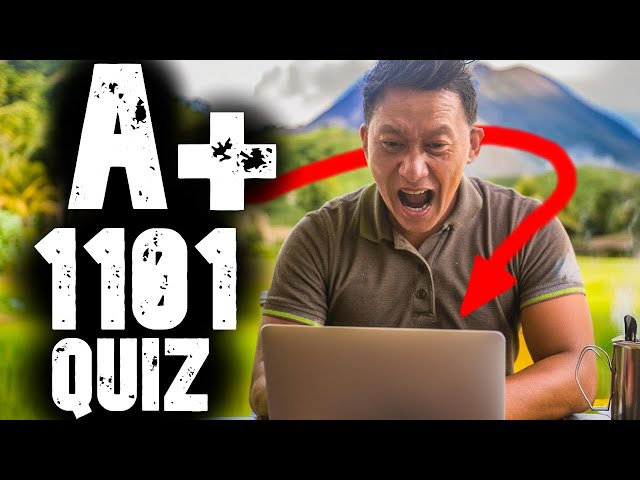 CompTIA A+ 1101 practice quiz | pass the A+ exam with this FREE practice quiz.
