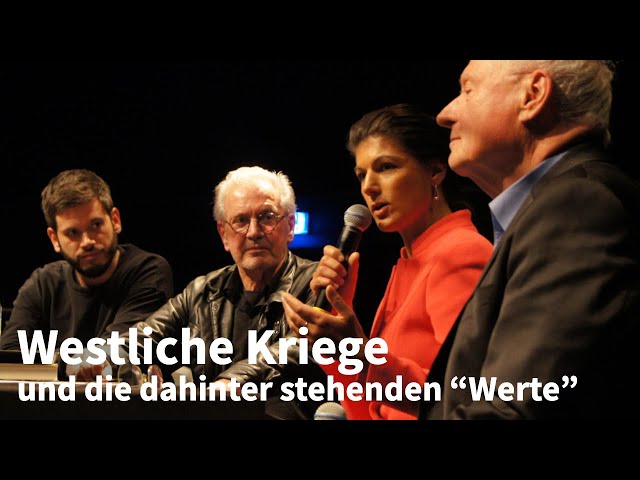 "Die große Heuchelei" — Diskussion mit Jürgen Todenhöfer & Sahra Wagenknecht