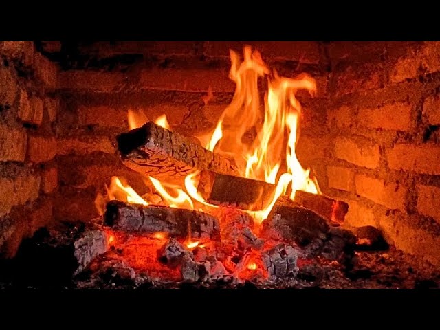 Fireplace UHD ! Firepace with Crackling Fire Sounds | Fireplace Burning HD (12 Hours)