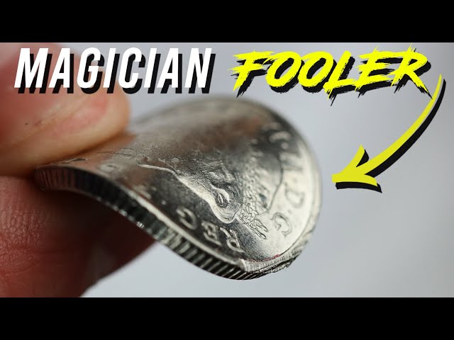BEND Coins & FOOL magicians! TUTORIAL -  (Fool 'er)