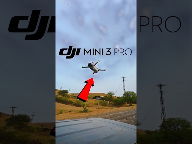 DJI mini 3 pro Active Track test on car 🚗 #djimini3pro #dji #drone #djidrone #mini3pro