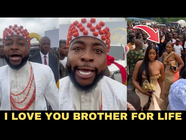 Davido Went Crazy When He Saw Wizkid's PA Representing | Celebrities Chased Out Of Davido's Wedding