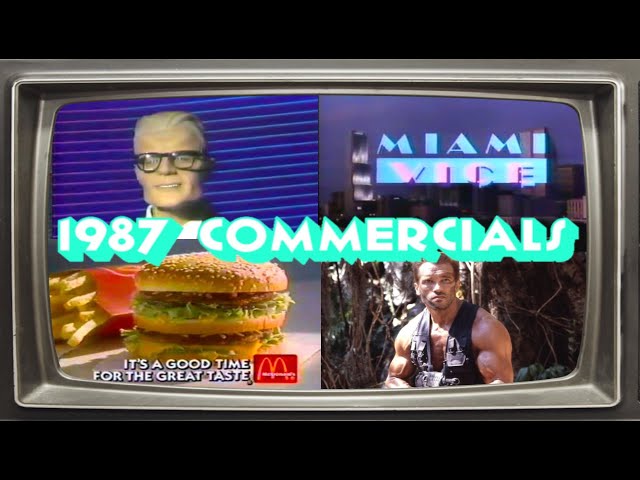 1987 Commercials Compilation | 80s Nostalgia