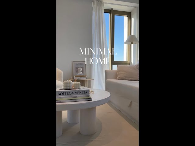 My minimal home, neutral home decor, minimalist home #shorts