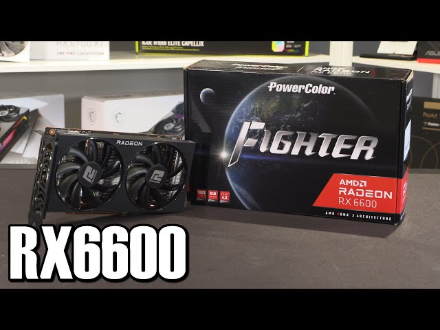 AMD RX6600 Review   Powercolor Fighter