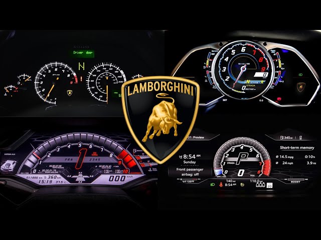 Lamborghini Acceleration Battle
