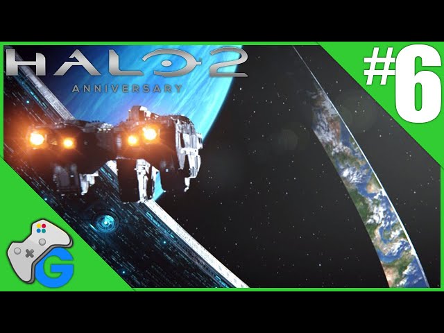 EN ROUTE TO DELTA HALO! | Halo 2 Anniversary Lets Play (Part 6)