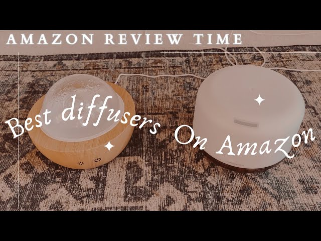 Best of essential oil diffusers on Amazon! The Aria dupe and the tried and true!
