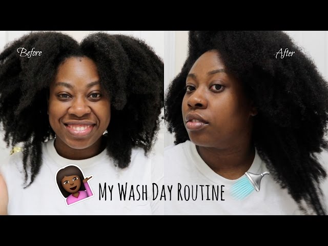 MY NATURAL HAIR WASH ROUTINE: How I grew my hair long and healthy