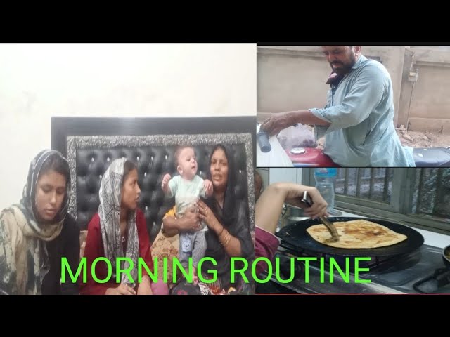 Morning Routine 🥰🥰/Happy kishmiri family 💖