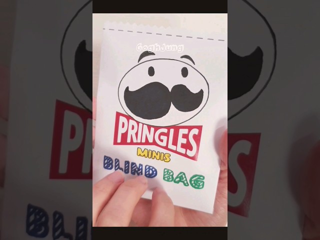 Pringles Blind Bag #blindbag #drawing #art #papercraft #asmr #shorts