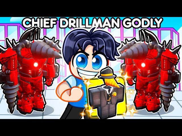 I Spent $954,456 On The NEW CHIEF DRILLMAN GODLY UNIT In SKIBIDI TOWER DEFENSE!