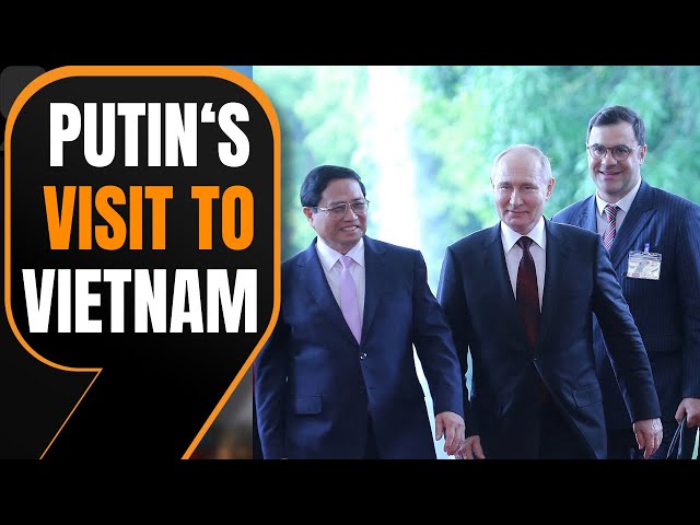 VIETNAM-RUSSIA | Russia's Putin attends events during state visit to Vietnam | #putin