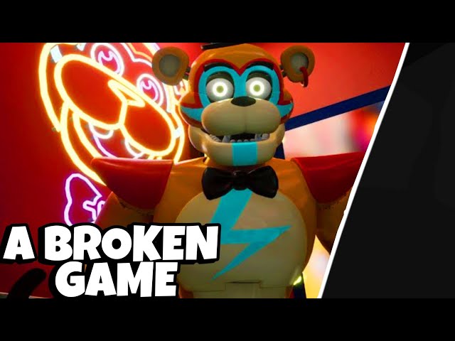 FNaF Security Breach: MORE BUGS AND GLITCHES (FNaF #shorts)