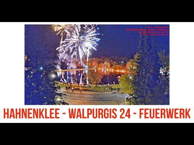 Harz - Hahnenklee - Walpurgis 24 - Feuerwerk