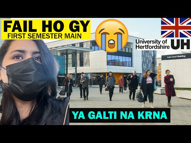 First Semester Experience University Of Hertfordshire | Student Life in UK | Herts Uni | Study in 🇬🇧