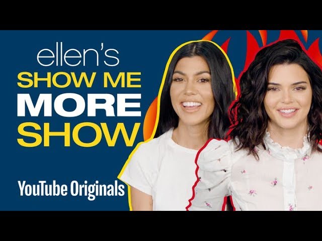 Kourtney Kardashian and Kendall Jenner Answer Ellen’s Burning Questions