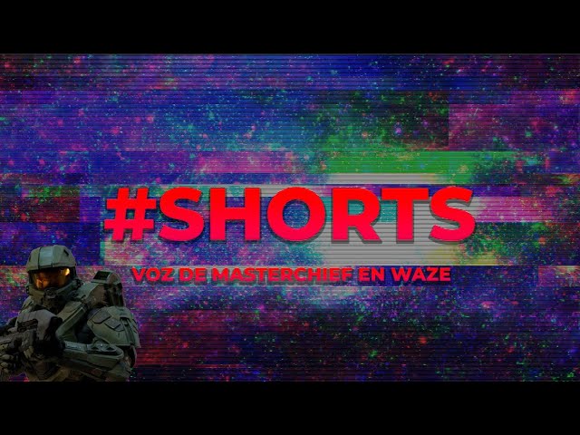 #Shorts Voz de #masterchief  en #waze