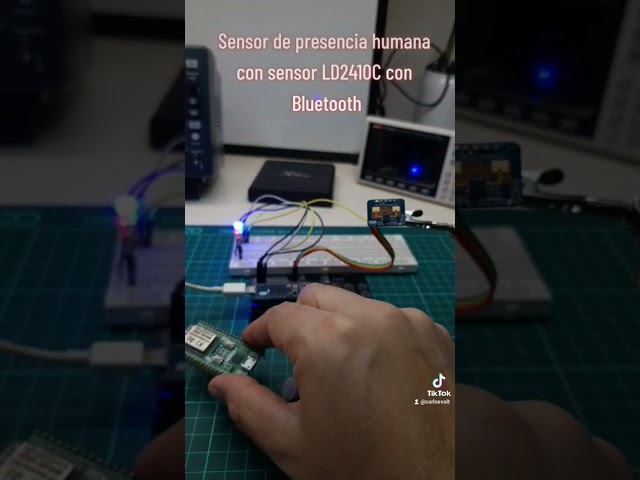 Ya disponible el tutorial del sensor de presencia humana LD2410C, déjame un comentario y telo paso