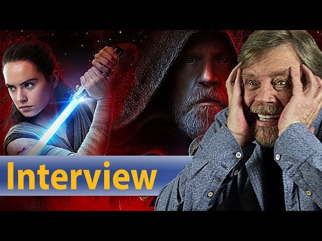 Der einsame Luke auf der Insel | Star Wars 8 Interview mit Mark Hamill