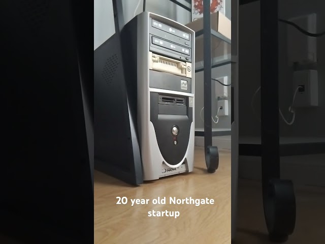 20 year old Northgate startup noise #pc #retro