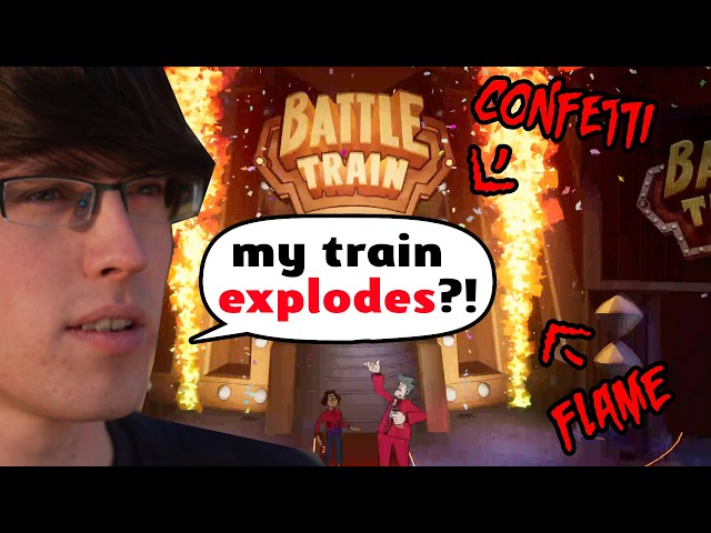 I got put in charge of a battle train!? But in a game show?! First look at Battle Train!
