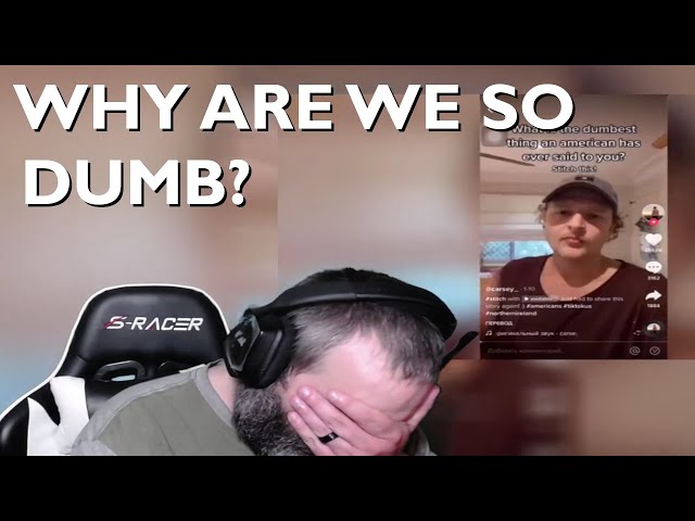 😖This One Hurt😖 American Reacts to What's The Dumbest Thing An American Has Ever Said To You pt. 1