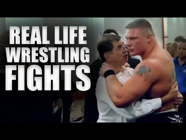 25 Minutes Of Wrestlers Who Got Into REAL Fights Backstage