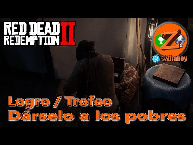 Red Dead Redemption 2: Logro / Trofeo Dárselo a los pobres - Amigo de los pobres [PERDIBLE]