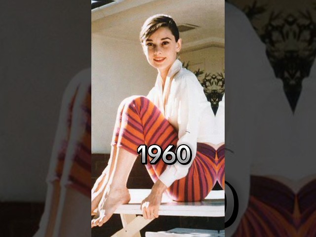 Audrey Hepburn Evolution 🥰 #audreyhepburn #shorts
