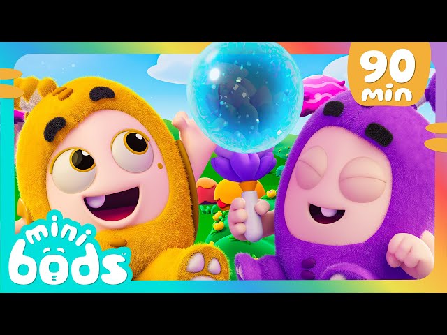 Bubble Trouble - Minibods | Mini Oddbods | Baby Oddbods | Funny Cartoons For Kids