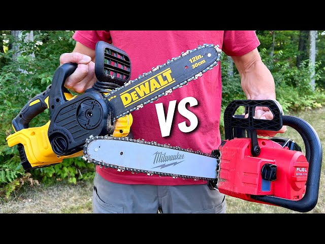 DeWalt VS Milwaukee | What is the Best Electric Chainsaw