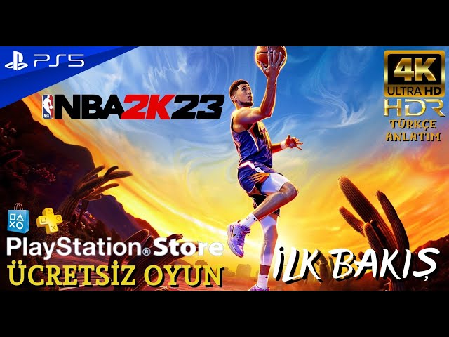 ÜCRETSİZ OYUN: NBA 2K23 TÜRKÇE | PS PLUS HAZİRAN 2023 (PS5) 4K 60FPS HDR İLK BAKIŞ & İNCELEME