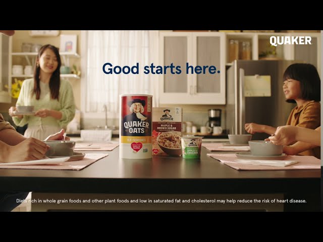 Good Starts with a Healthy Heart | Quaker® Oats