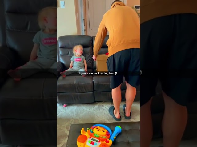 "EPIC Baby's REACTION to SURPRISE PUPPY #memes #viral #funny #foryou #comedy #trending