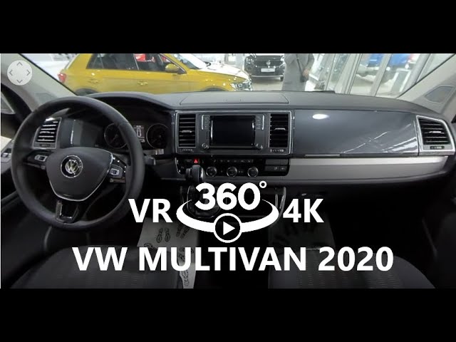 [ VR 360 - 4K ] VW Multivan 360 interior view