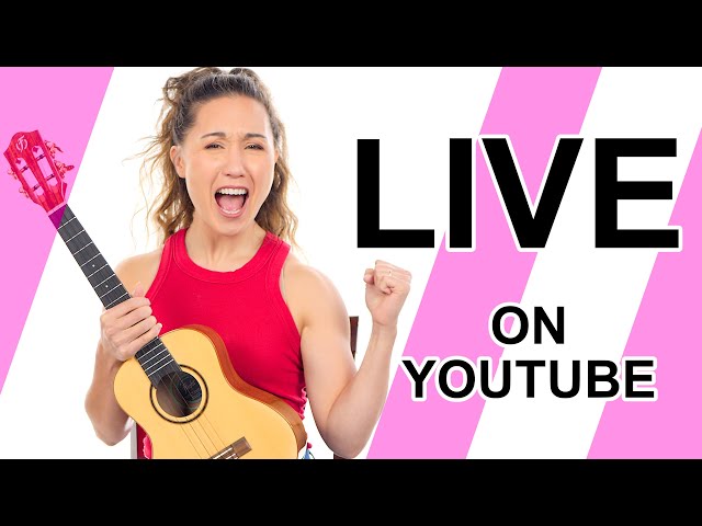 YouTube LIVE STREAM!  Let's jam and sharing some original music :)