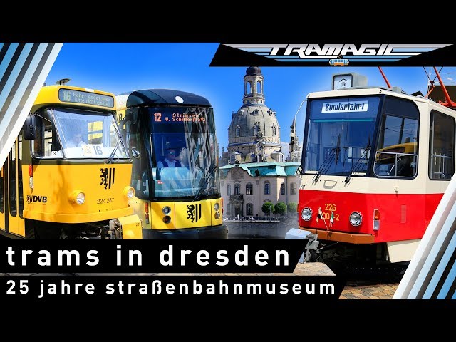 Dresden: Tram Museum & Tatra T4D Anniversary