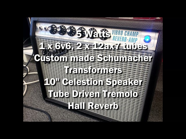 Fender 68 Vibro Champ Reverb Amplifier
