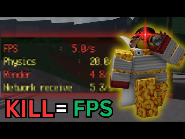 Strongest Battlegrounds but every kill is MORE FPS! | tsb