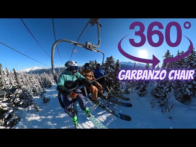 Take a 360 ride up the Garbanzo Chair Lift at Whistler