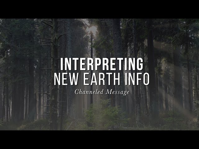 Interpretation and Perception of New Earth