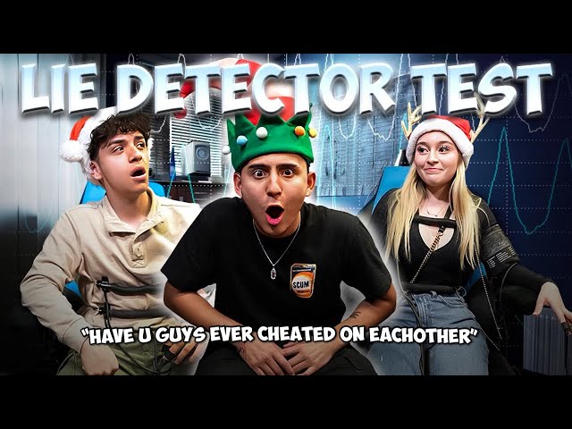Putting Jake & Nathaly through a LIE DETECTOR TEST..(BAD IDEA)