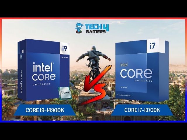 Core i9-14900K Vs i7-13700K performance test