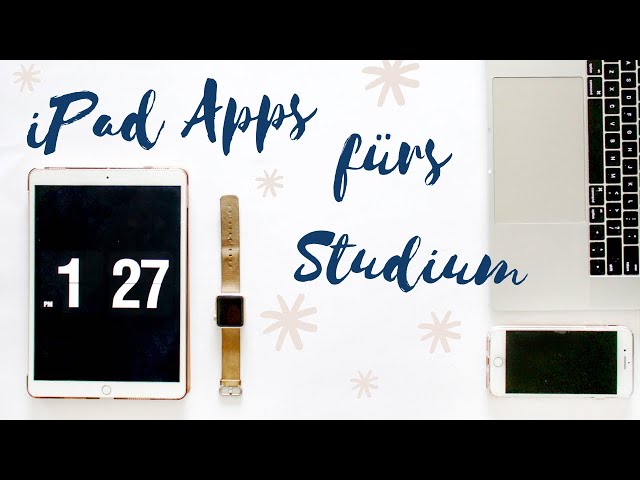 iPad Apps fürs Studium // What's On My iPad?