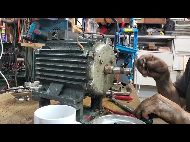 AC Capacitor start motor, Not starting. Repair/Fix