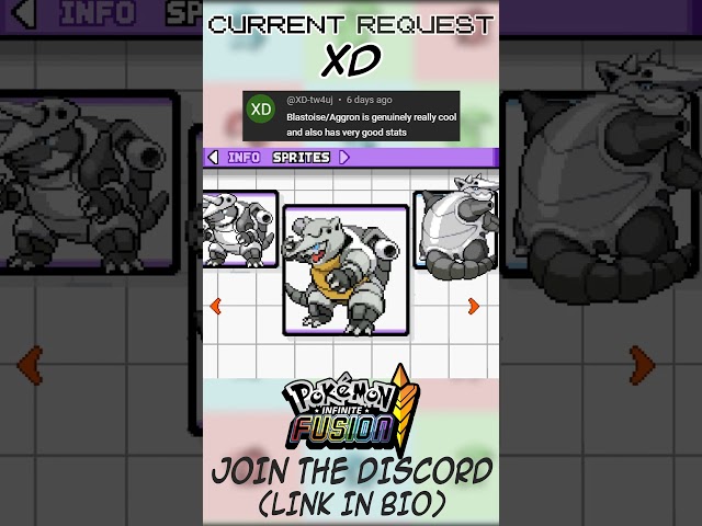 Blastoise X Aagron! - Pokémon Infinite Fusion VIEWER FUSION REQUEST