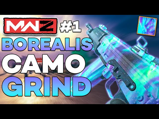 Keeping My Sanity In MW3 With The Zombies Camo Grind | Call Of Duty MWZ Borealis Camo Grind EP 1