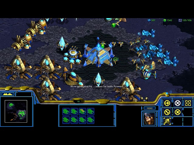 Let's Play Starcraft 1 Remastered (German) #33 - Protoss Broodwar Mission 03